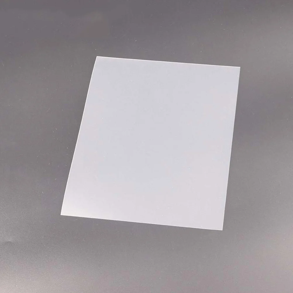 5 Pcs Clear Template for Cutting Machine Stencil Paper Absorb Water PVC Material Transparent Stencils Child