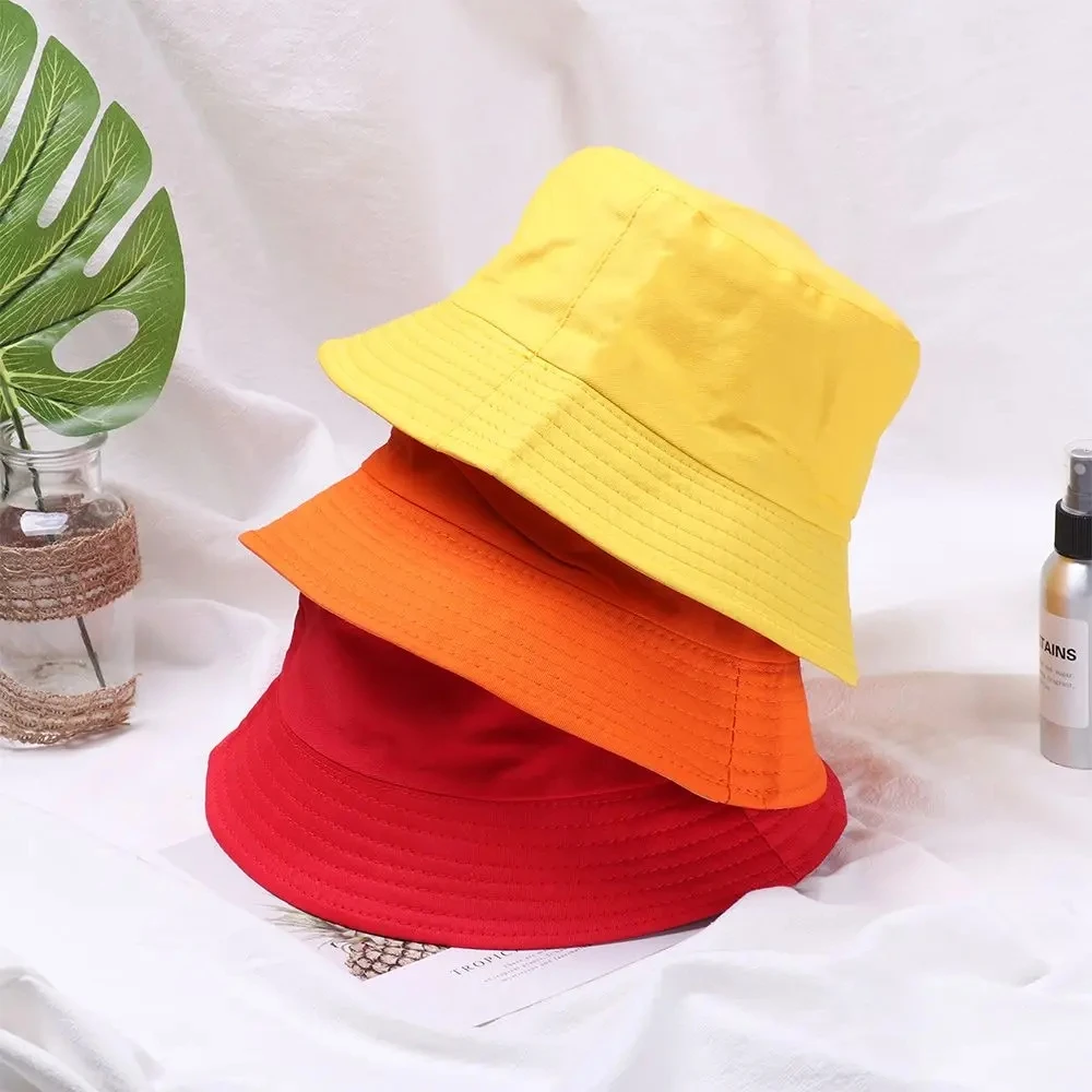 1pc Spring Summer Light Board Bucket Hat Fashion All-match Basin Hat