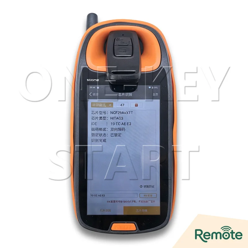 35111-K2C-T01 ID47 Chip 433MHz Motorrad-Fernbedienungsschlüssel für Honda Motorrad Lead 125 Air Blade 125/150 2024+ 【EIN-TASTEN-START】 – Detail 4