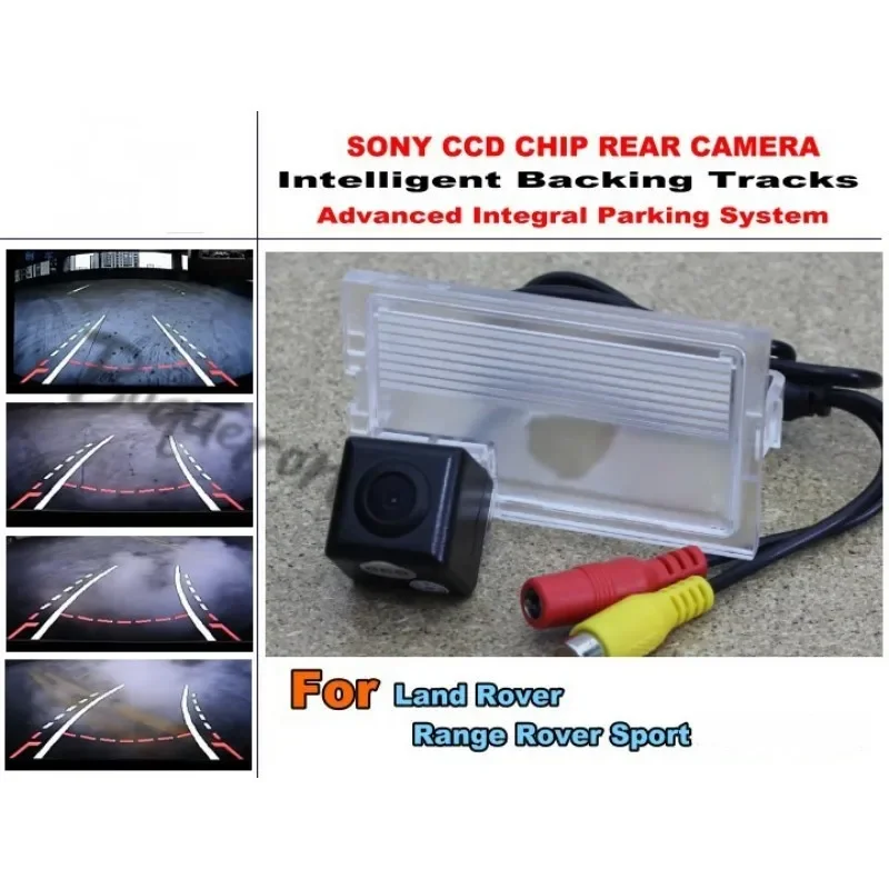 

For Land Rover Range Rover Sport Smart Tracks Chip Camera / HD CCD Intelligent Dynamic Parking Car Rear View Camera