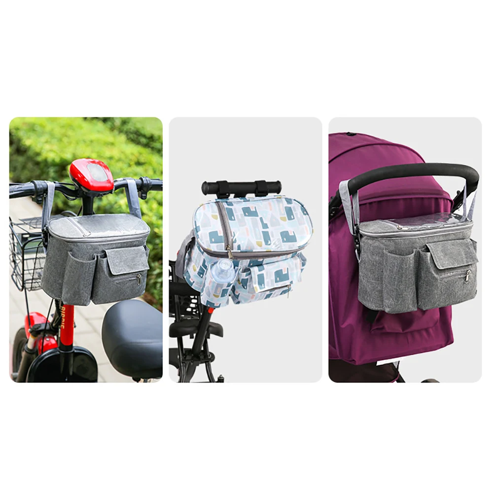 Baby-Walking Essential Storage Bag A Bag To Hang On A Pram For A Mom To Carry When Out And About A Thermal Bottle Bag