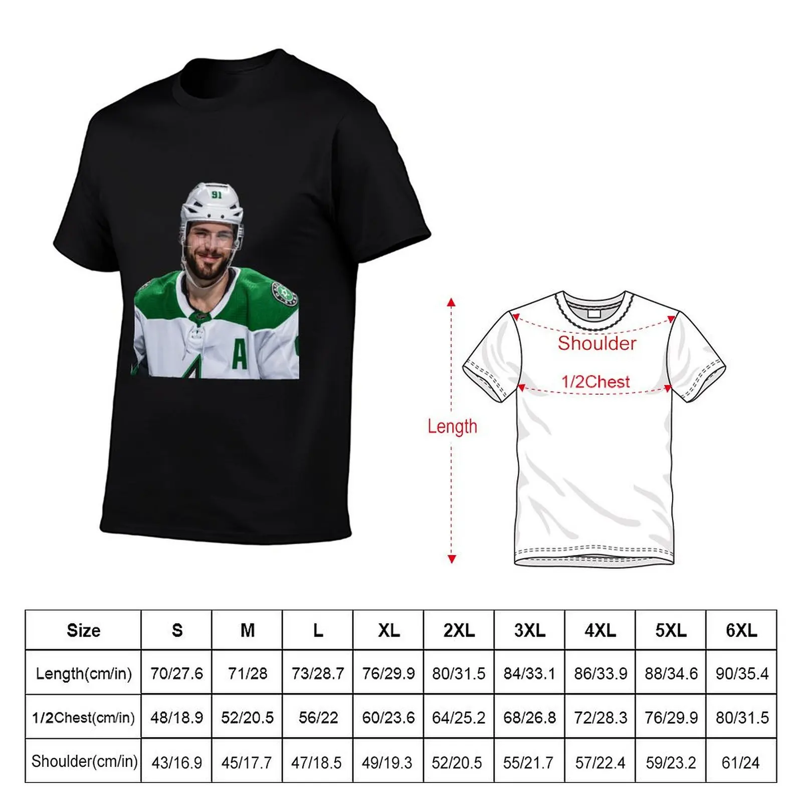 Tyler Seguin #3 T-Shirt mens graphic t shirts funny t shirts dark humor cotton t shirts man 100% T-Shirt