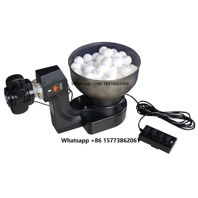 

Hui Pang HP-07 Automatic Table Tennis Ball Machine Single Person Convenient Type Practise Ball Serve
