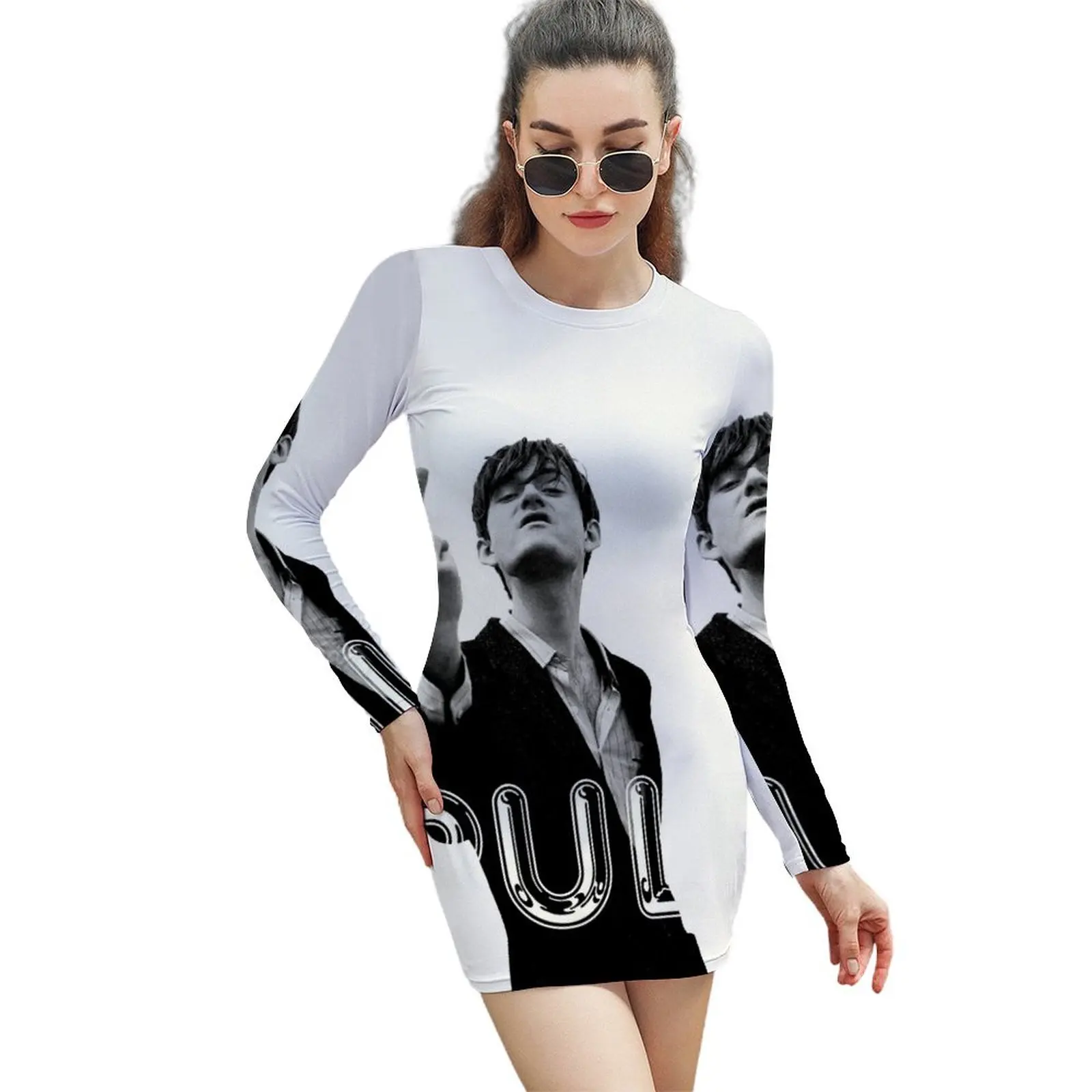 

PULP Long-Sleeved Sheath Dress elegant women's dresses for wedding beach outfits for women summer dress