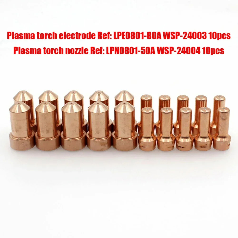 KP2844-1 Plasma Nozzle And Plasma Electrodes KP2844-3 Tips For Tomahawk 1000 LC65 For Welding Tool Replacement Accessories