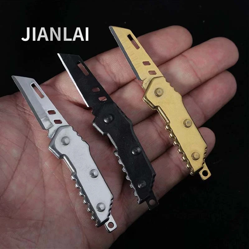 Hot selling internet celebrity mini folding knife for travel Portable pocket multifunctional combination Exquisite knife