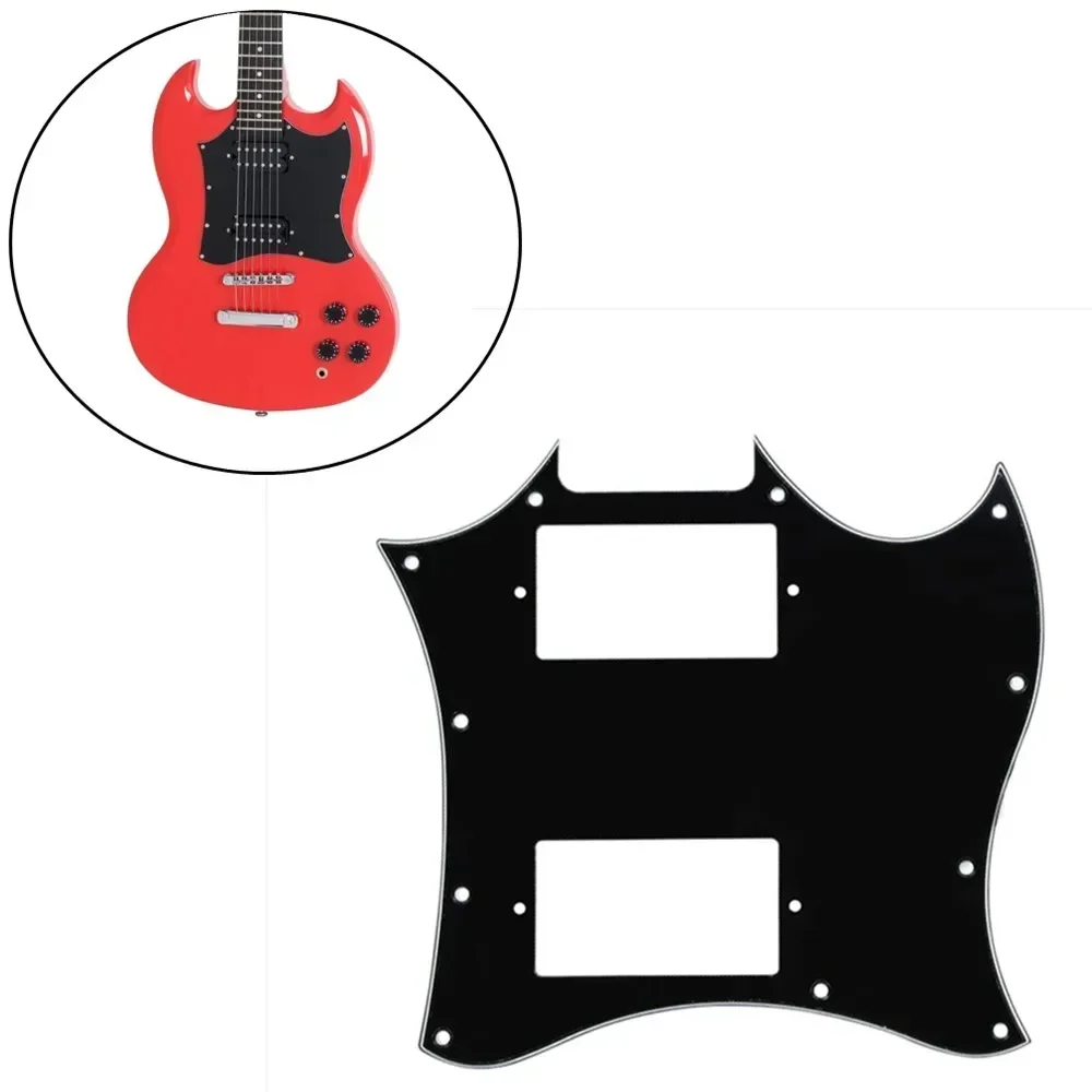 

Full-Face Pickguard SG G-310 Scratch Plate For Epiphone SG Style Guitars - Black Accessories Protection Guitar Pickguard