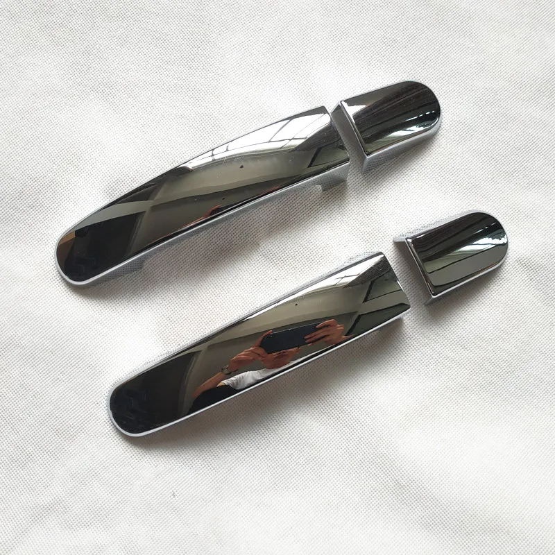 

For Ford Transit Tourneo Custom Accessories 2014 2017 2019 2020 Plastic Chrome Door Handle Cover Trim handles covers Styling