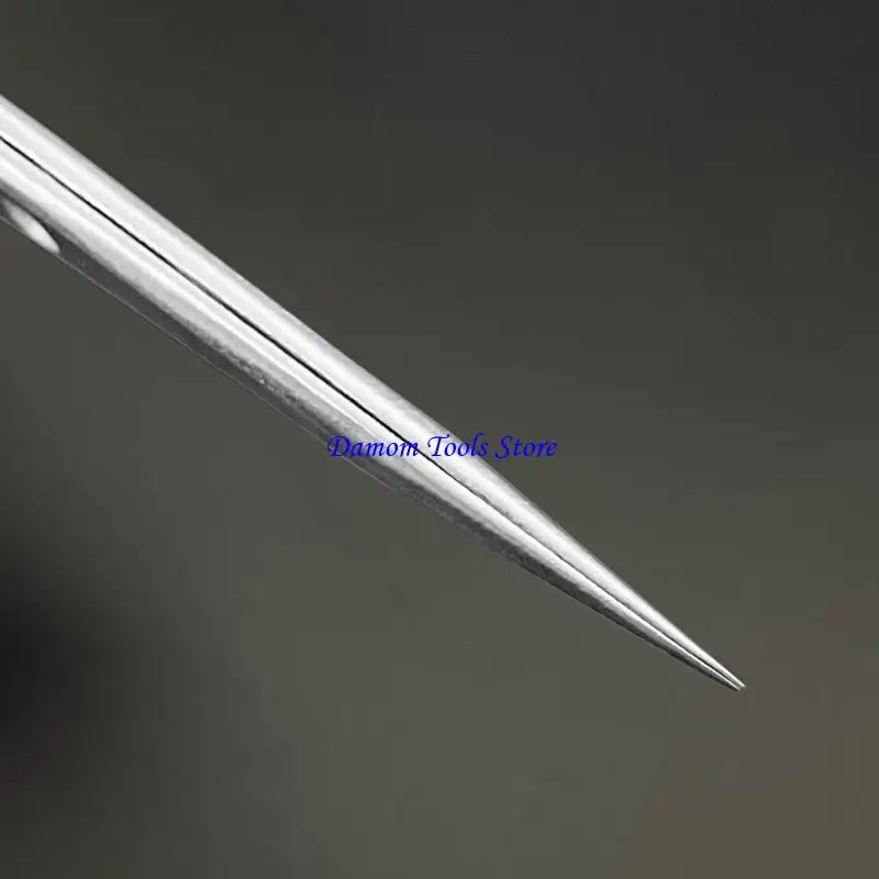 57BE Straight Tip Stainless Steel Forceps Repair Hand Tool