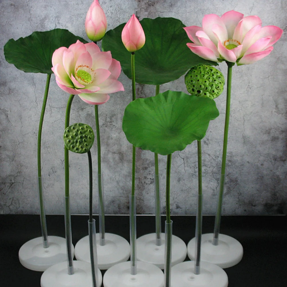 

Artificial Lotus Bud Decor Fake Seedpod Home Garden Balcony Office Hotel PU Material Lifelike Greenery Simulation Flower