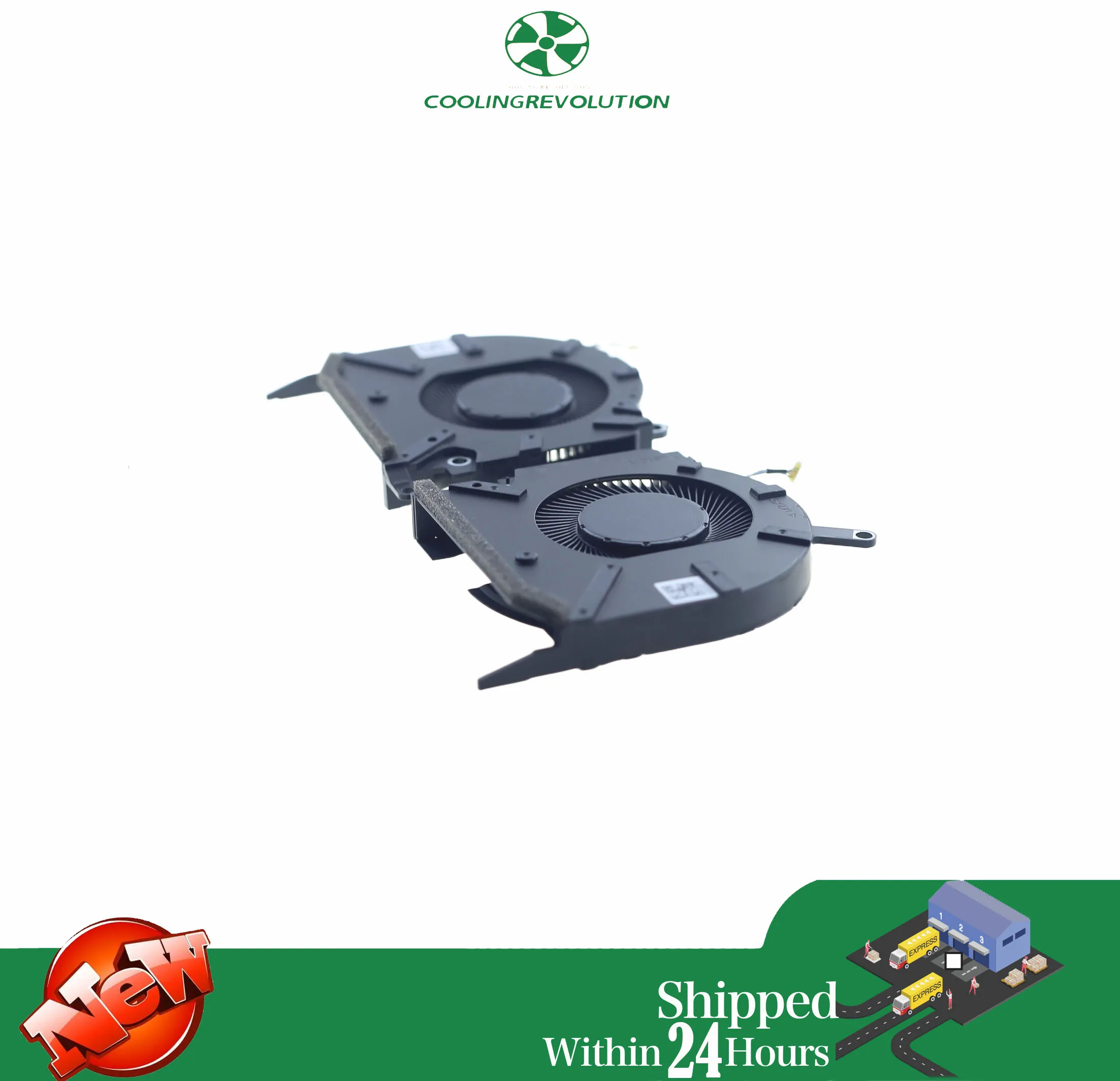 Laptop CPU GPU Cooling Fan DC5V 0.6A for HP OMEN TPN-Q280 16-K 16-N N18088-001 N18089-001 RTX 3050 - view 5