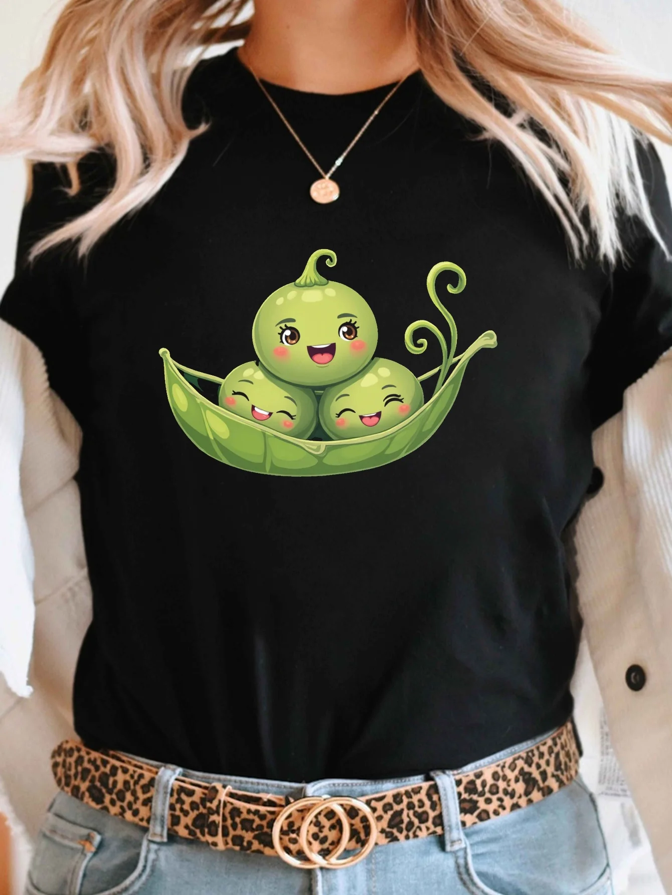 Camiseta Informal D… - image