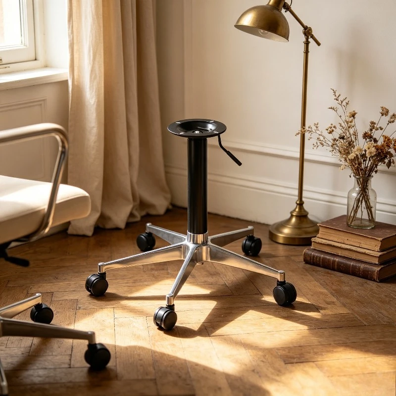 Height Adjustable Cross Aluminum Table Legs, Heavy Duty Desk Stand Base Support for Cafe Shop, Coffee Table Display Rack.