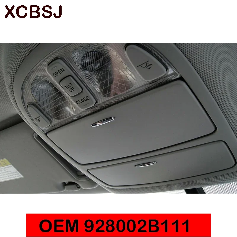 

Genuine Overhead console lamp upper control light Sunroof switch button for hyundai Santa fe CM 2007-2012 928002B111gray