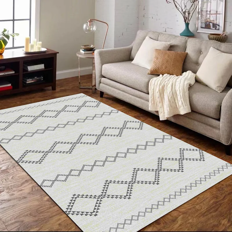 

Богемные этнические коврики с геометрическим рисунком, мягкие коврики в скандинавском стиле для гостиной, спальни и детей, игровые зоны