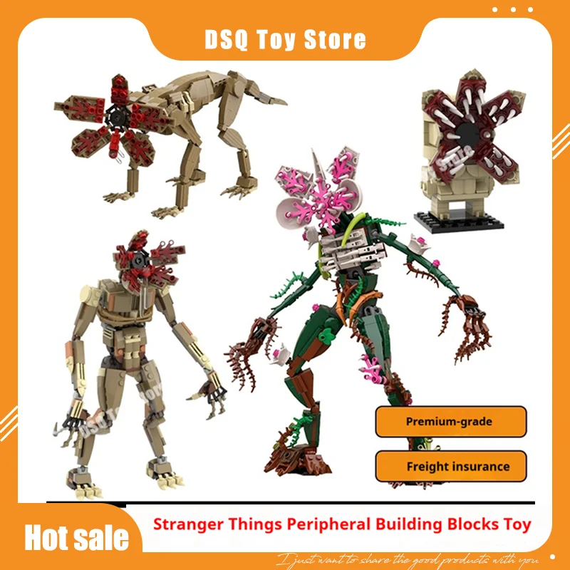 

Demogorg Figurine Of The God Of The Underworld The Man-Eating Monster Building Block Model Puzzle And Assembly Toy Gift