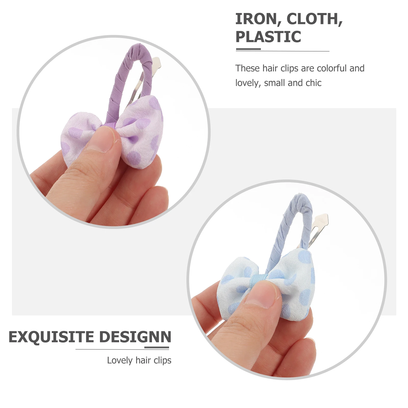 

12 Pcs Flower Bow Hairpin Floral for Girl Accessories Clips Barrettes Cartoon Child