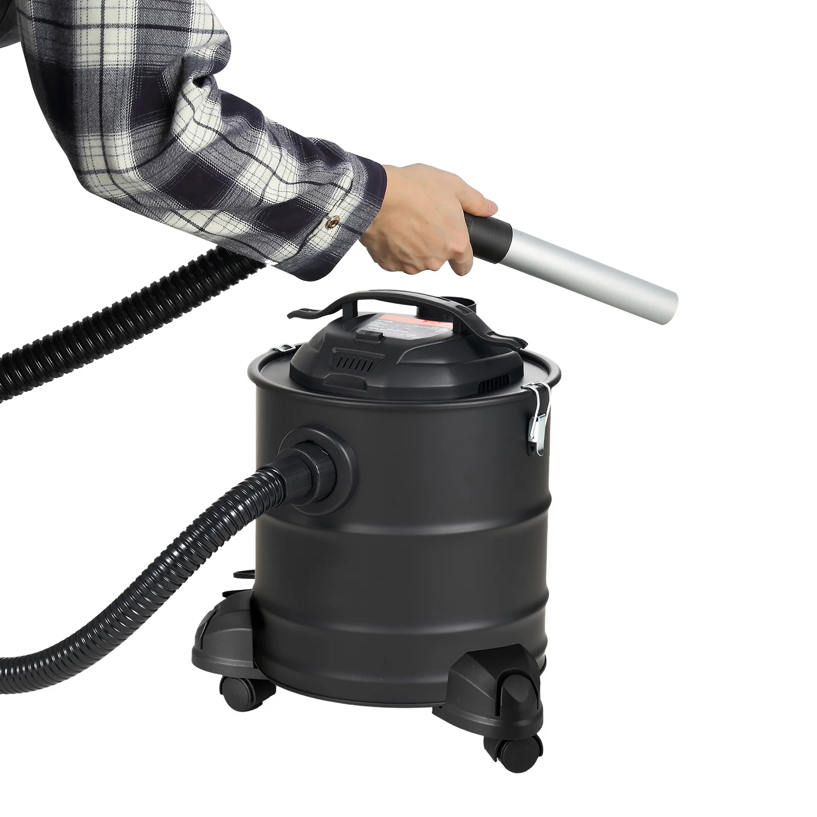 

SucceBuy Ash Vacuum Cleaner Powerful Suction Fireplace Vacuum with Reverse Suction Power Cable 10 Kpa Max. Vacuum for Fireplaces