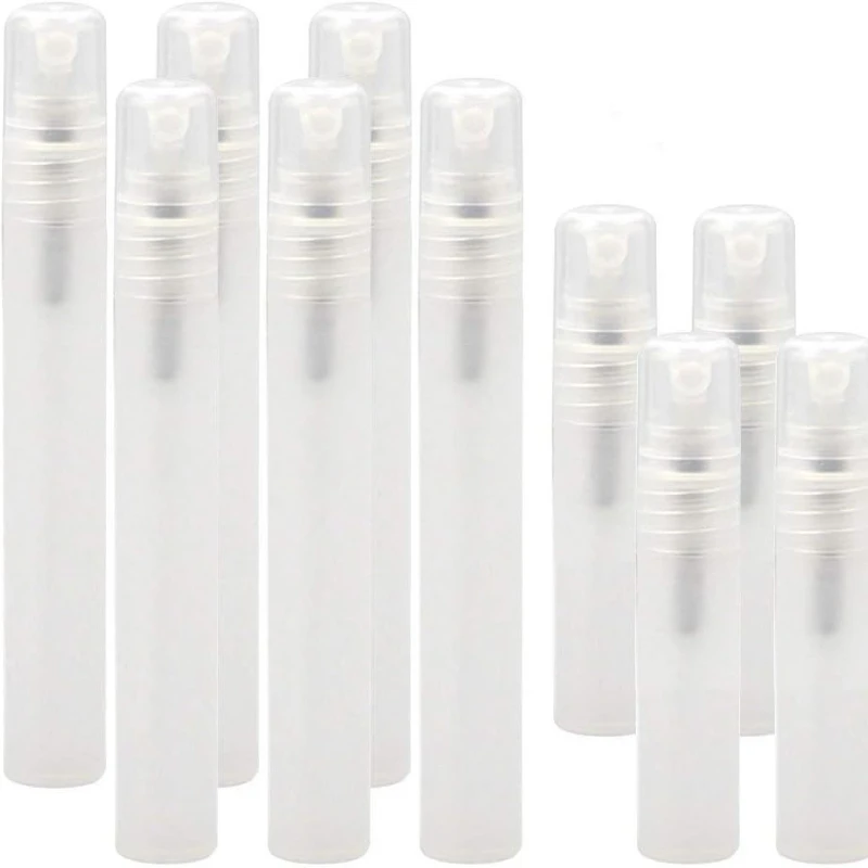 

5pcs/Pack 5ml 10ml Mist Spray Bottle Spray Pump Travel Refillable Perfume Bottle with Sprayer