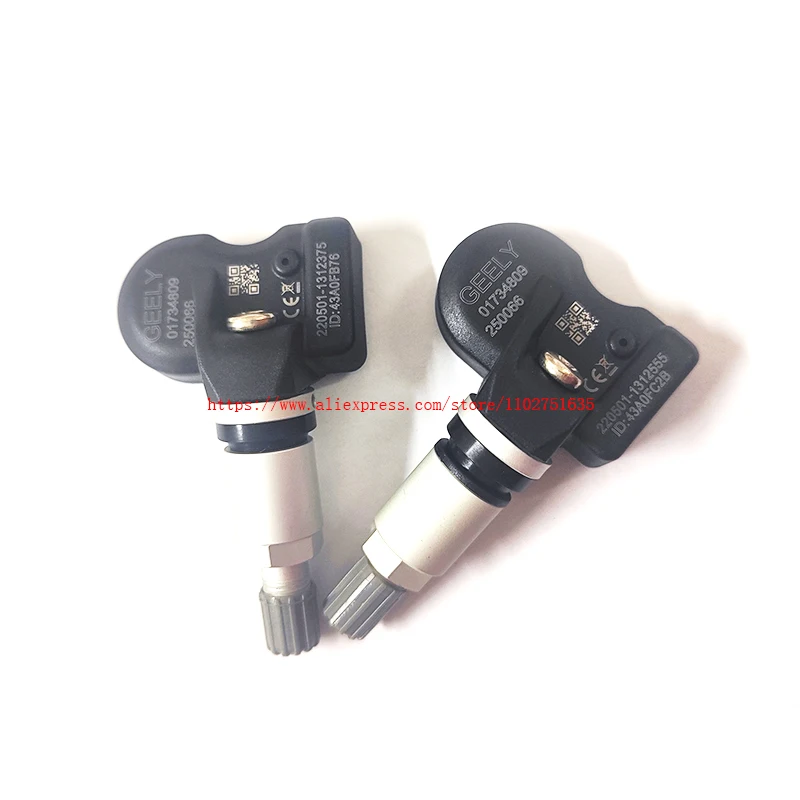 4ks originální 433mhz TPMS pneumatika měrný tlak senzor 1017034809 pro geely coolray SX11 2018 2019 2020 2021 2022 PHEV epro