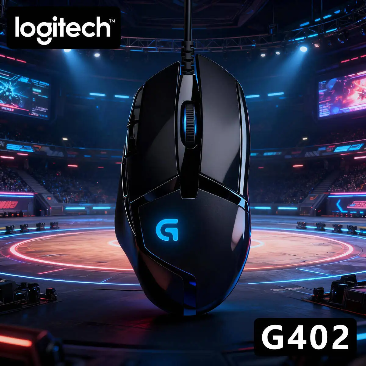 

Проводная мышь Logitech G402, киберспортивная игра, посвященная редактируемым макрокомпьютером, настольным ноутбуком, ест курицы CSGO