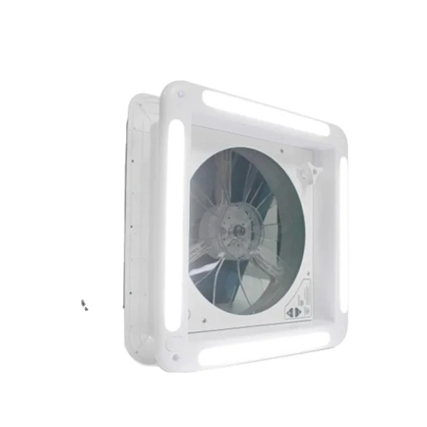 

Intelligent Library Camper Trailer RV Skylight Motorhome Caravan Roof Vent Ventilation Fan With LED Light