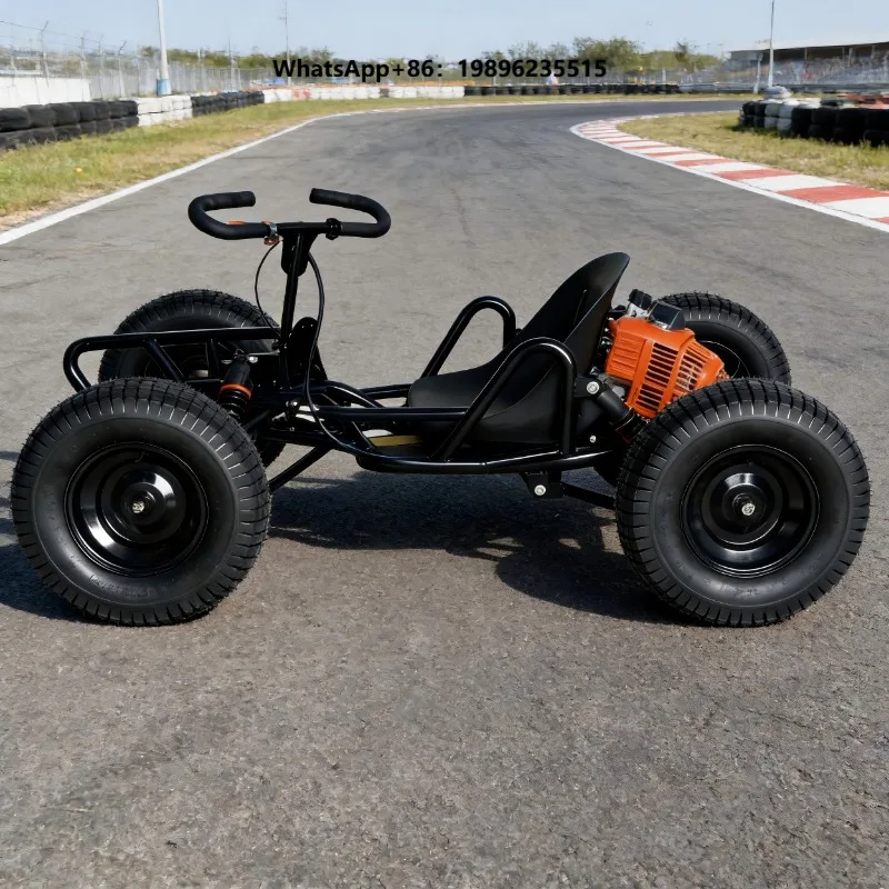 Gas Pedal All-Terrain Go Kart for Adults 4-Stroke Engine 35km/h