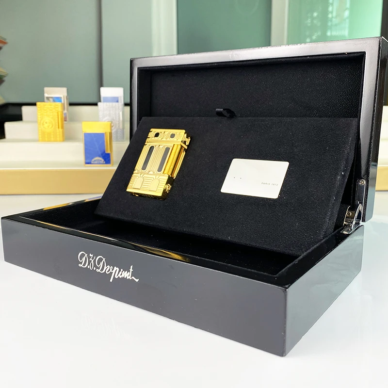 

Langsheng Pure Copper Lighter Customizable High-End Steel Sound Grinding Wheel Vintage Inflatable Gift for Boyfriend