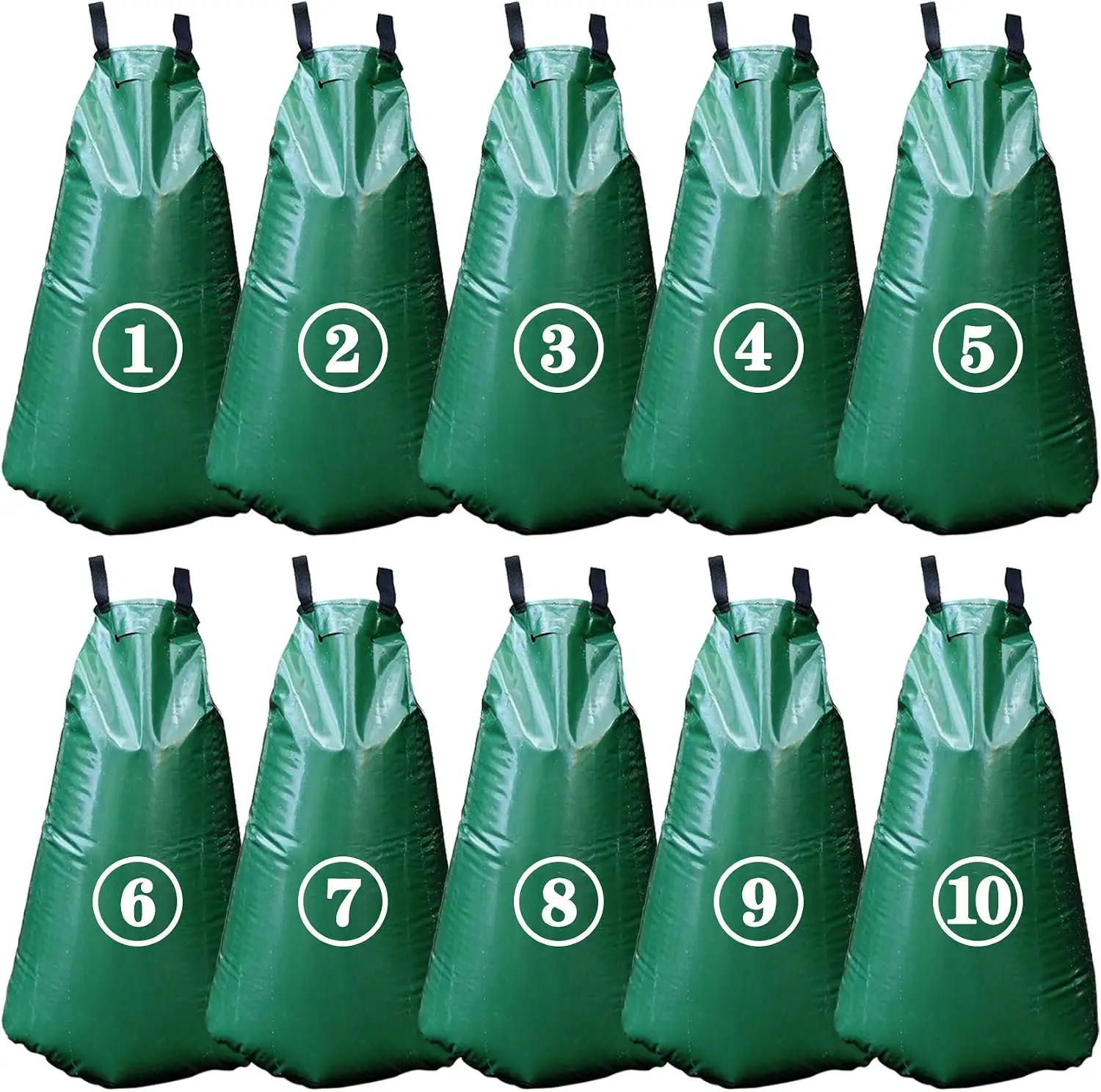 20 Gallon Tree Watering Bags - Slow Release, Heavy Duty PVC, Easy Install for Deep Root Irrigation