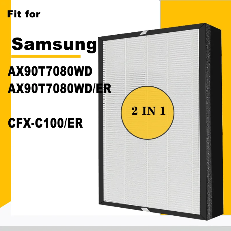 CFX-C100/ER Replacement 2 IN 1 Filter for Samsung AX90T7080WD AX90T7080WD/ER Air Purifier