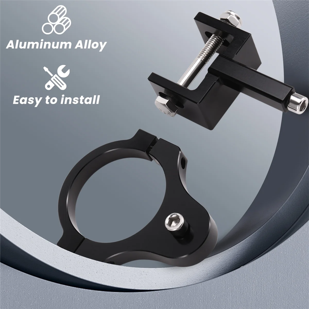 

Комплект крепления кронштейна стабилизатора рулевого управления мотоцикла премиум-класса