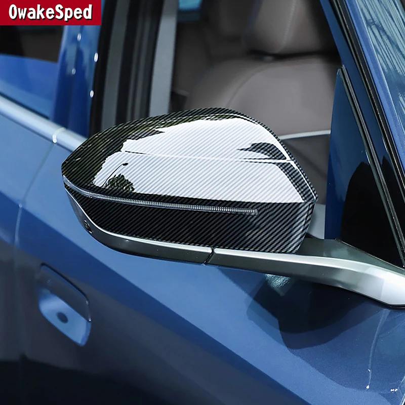

Rearview Mirrors Decoration Cover Trim For BMW X3 G45 2025 Carbon Fiber Color Car Styling Exterior Accessories