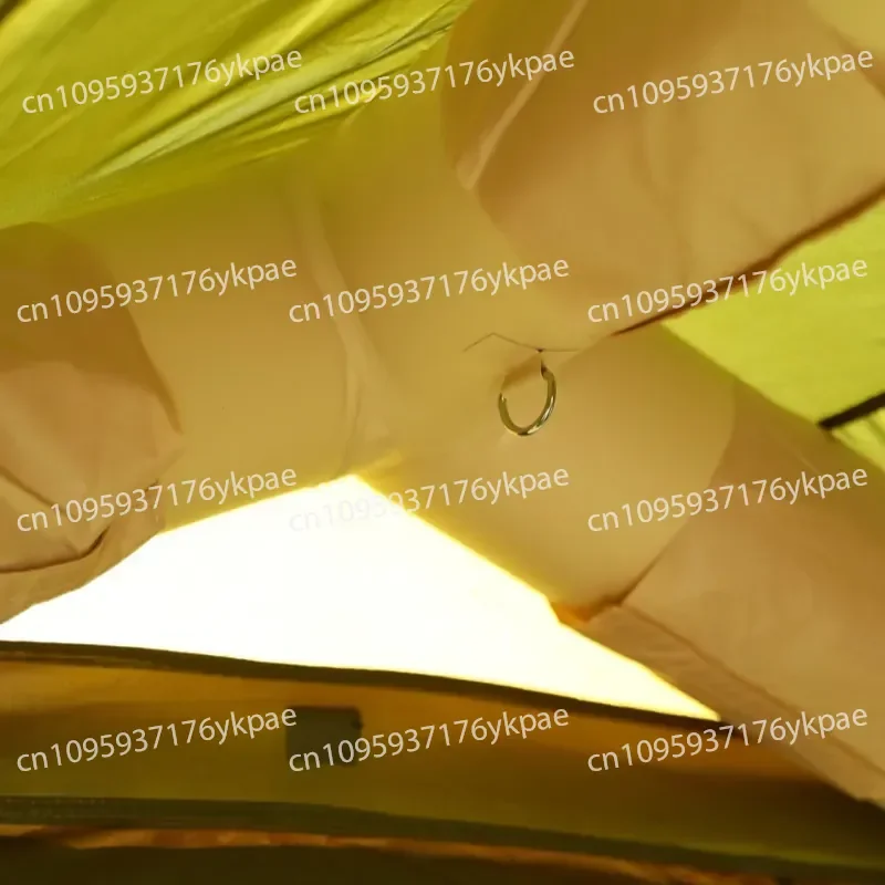 Inflatable Tent, One Room and One Living Room, Multi-person Outdoor Camping, Windproof and Rainproof Oxford