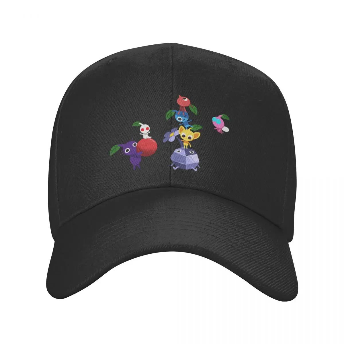 PIKMIN - Collage of CharactersCap Baseball Cap uv protection solar hat Caps male Women's