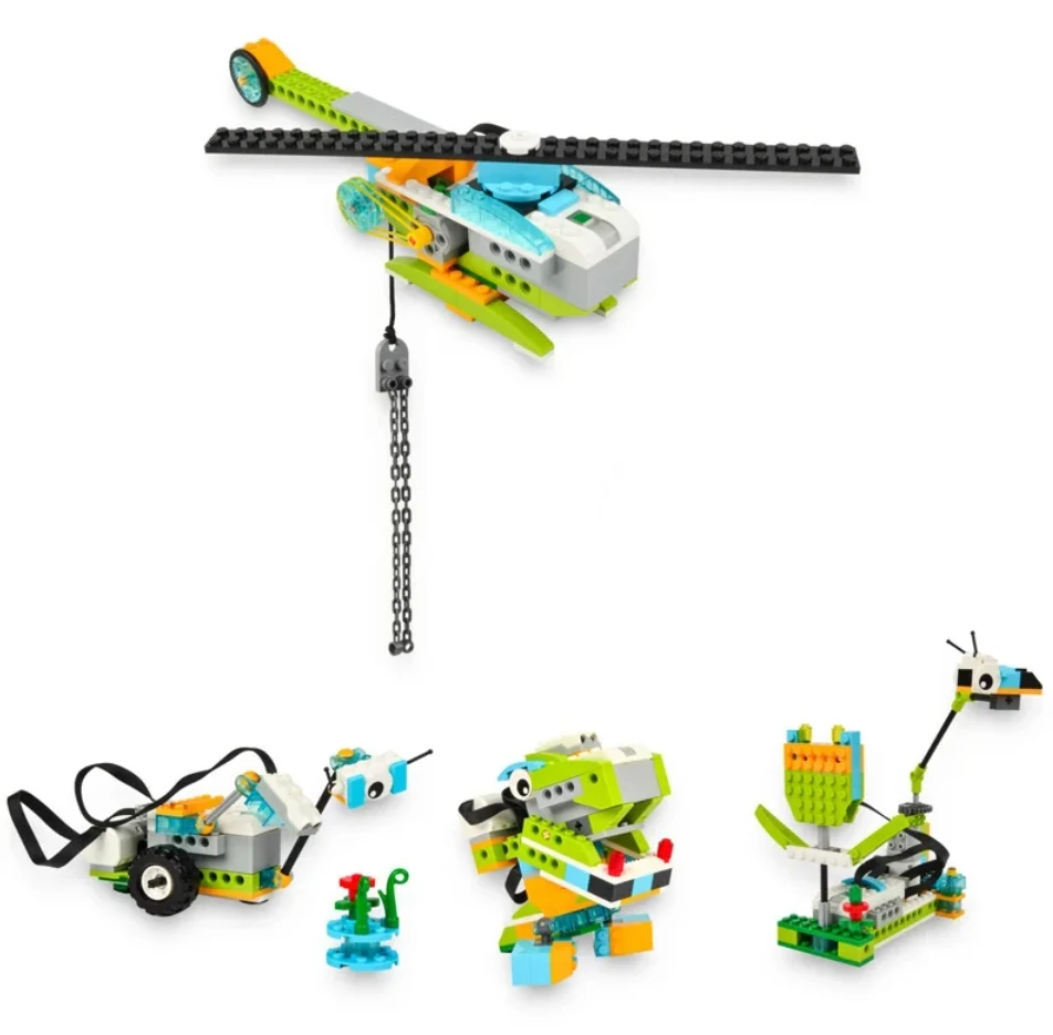 NEW Building Blocks WeDo 2.0 Robotics Construction Motors Sensors Set Compatible with Wedo 2.0 Educational Electric STEM DIY Toy