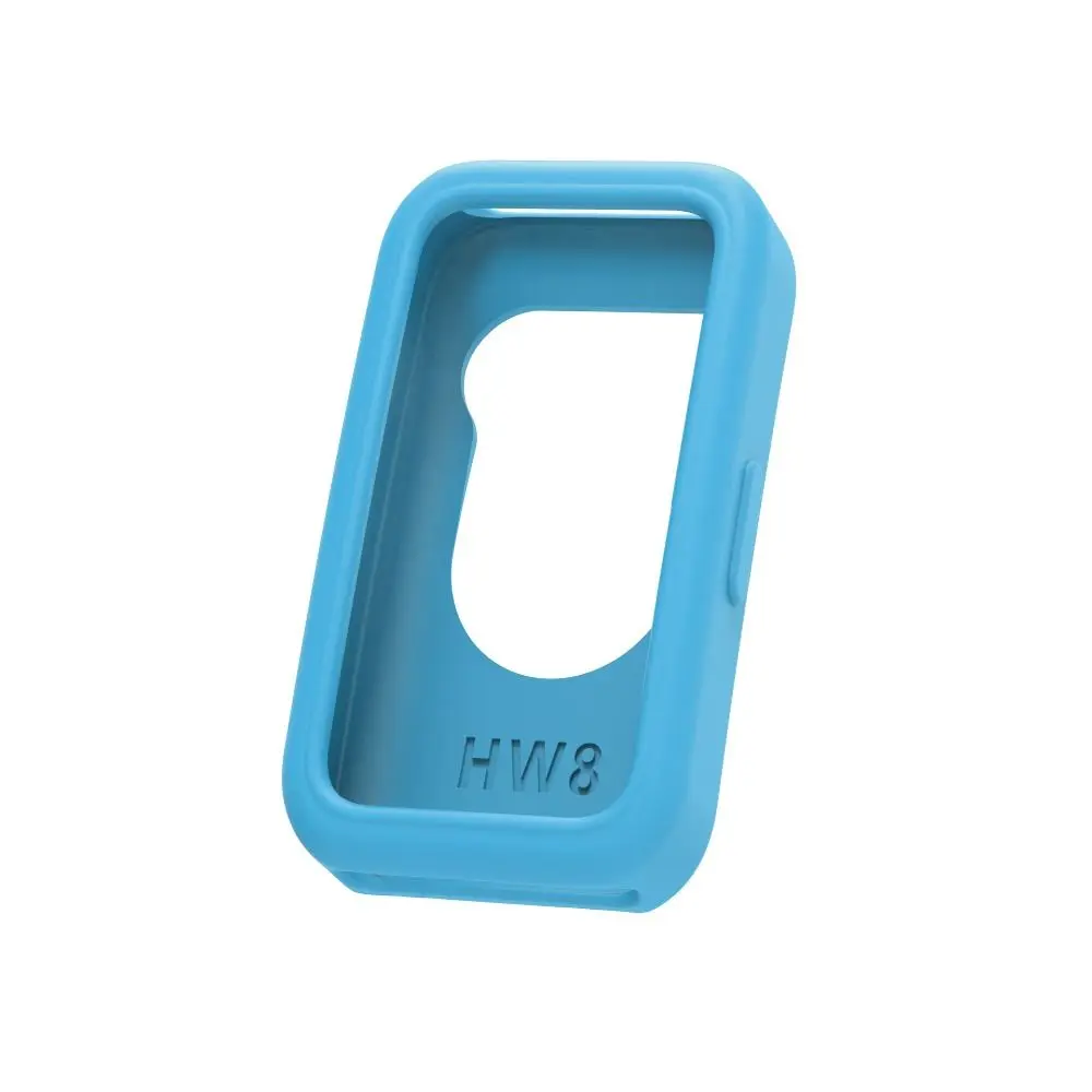 화웨이 밴드 8 용 실리콘 보호대 커버, 전체 가장자리 보호 쉘 케이스