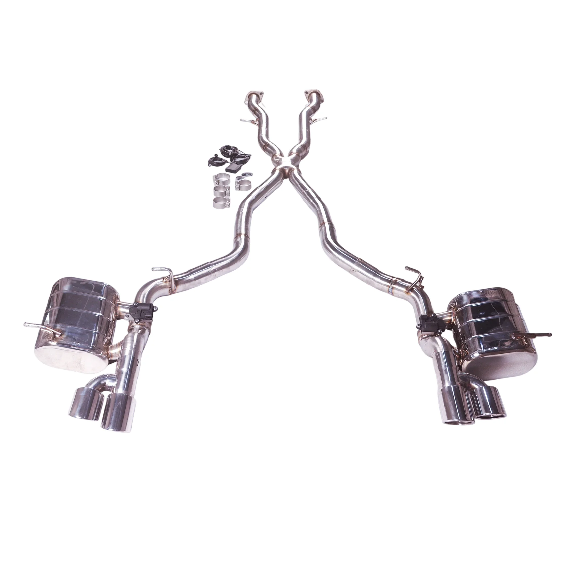 

Подходит для Jeep Grand Cherokee SRT 6.4 2018, глушитель Catback, выхлопная система электрического клапана из нержавеющей стали 304.