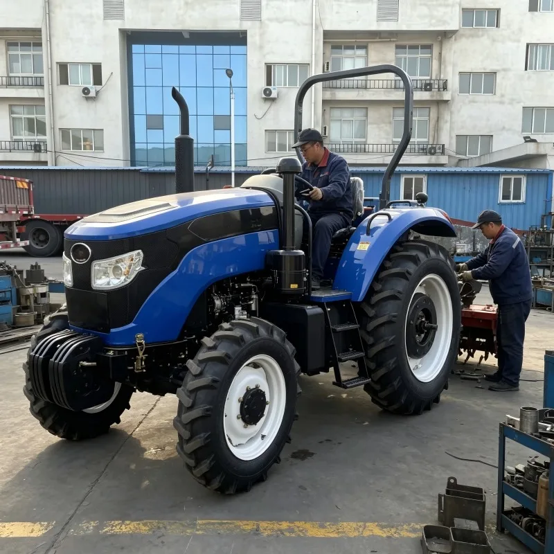 50HP 4X4 Compact Mini Tractor Multipurpose Farm Land Working Machinery