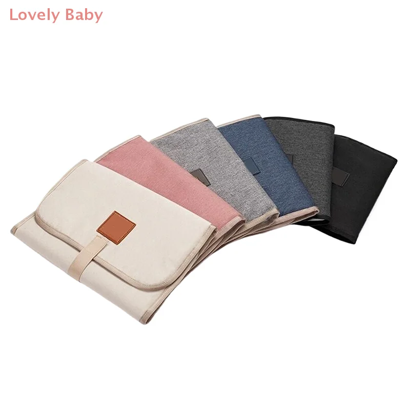 【BBS】وسادة تغيير الحفاضات المحمولة، سجادة تغيير حفاضات الأطفال القابلة للطي المقاومة للماء، سجادة تغيير حفاضات السفر للطفل