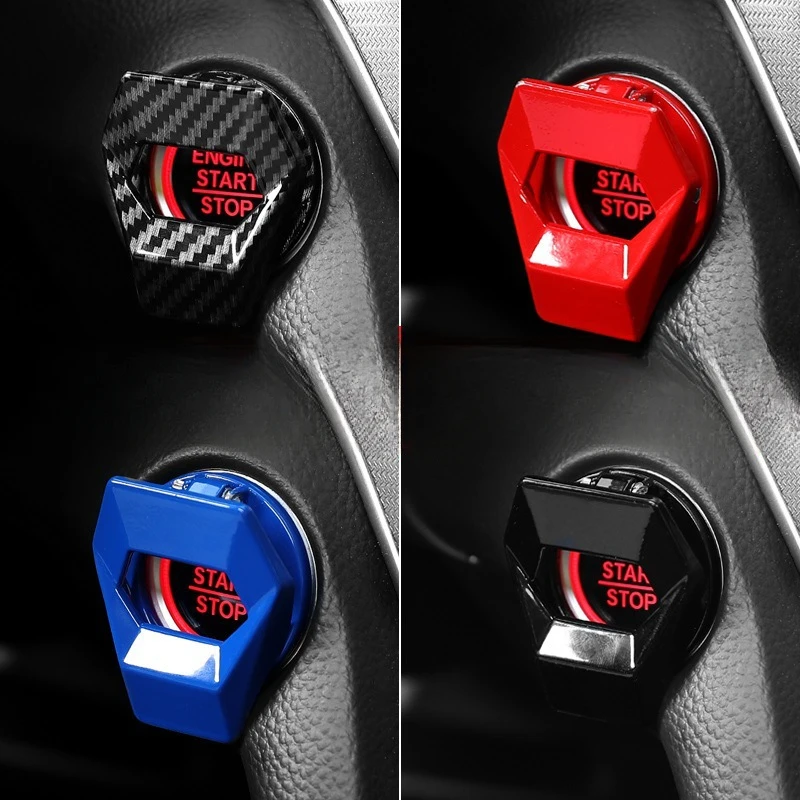 

Car Engine Start Stop Switch Button Cover Ignition Anti-scratch Protection Decoration Auto Accessories Push Button Sticky Cover