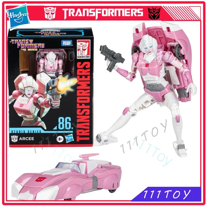 

In Stock Hasbro Transformers Classic Toys The Movie1986 SS86-16 Deluxe Arcee Action Figure Robot Toy Collectibles Gifts Hobbies