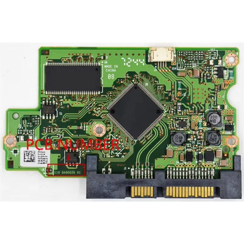 Uration-Disque dur PCB / 110 0A90026 01 , 220 0A90026 01 /IC: 0A55895, 0A53129/Autocollants: 0A29738,0A29778,0A29734, 0A29775,0A29740