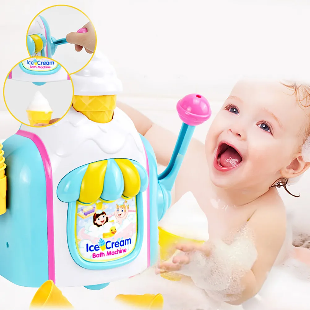 1set-bubble-machine-ice-cream-shape-abs-material-safe-baby-bath-plaything-creative-kids-shower-bubble-maker-bath-accessory