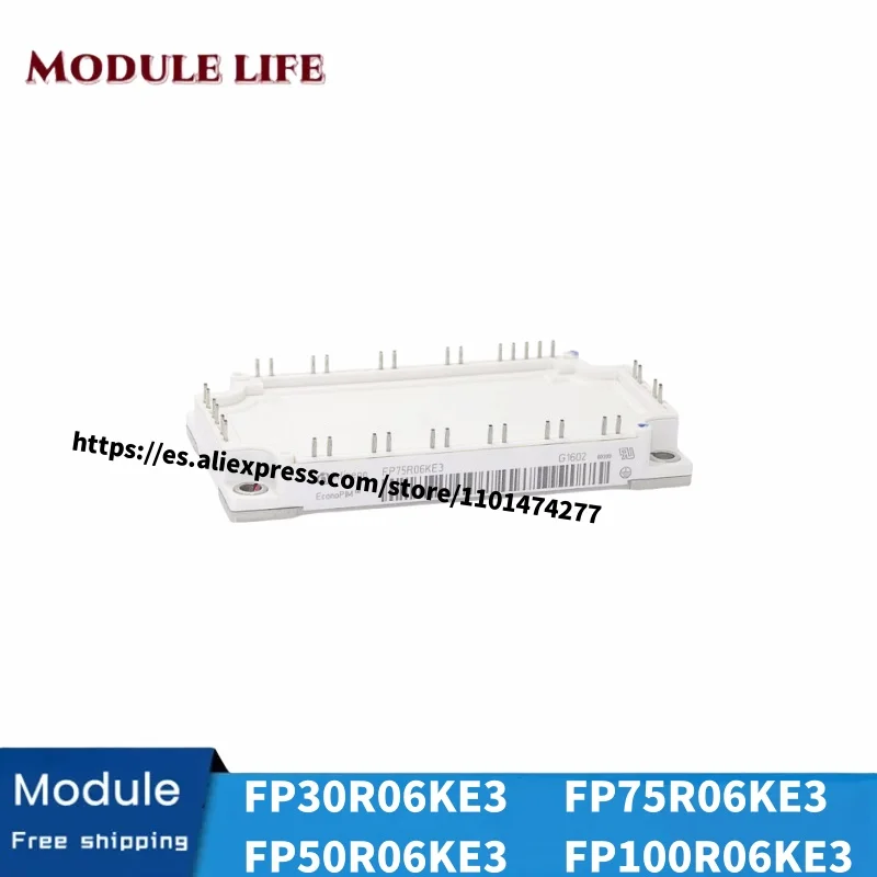 FP30R06KE3 FP50R06KE3 FP75R06KE3 FP100R06KE3 IGBT Module