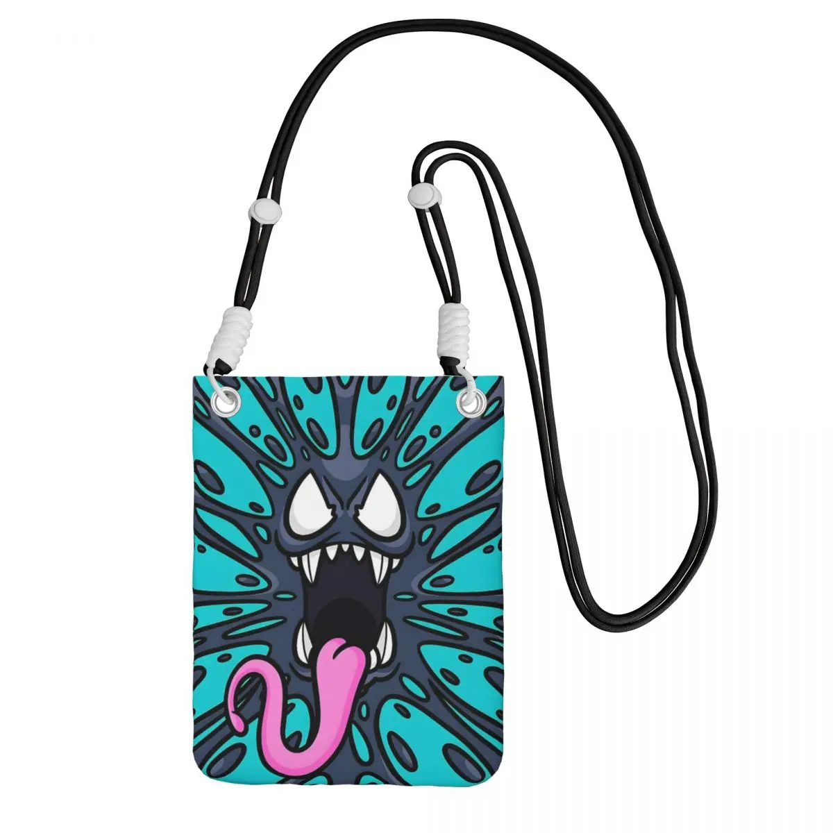 

Custom Venom Carry A Mobile Phone Bag Diagonally Women Men Fashion Superhero Mobile Phone Bag Camping Biking Phone Money Pouch