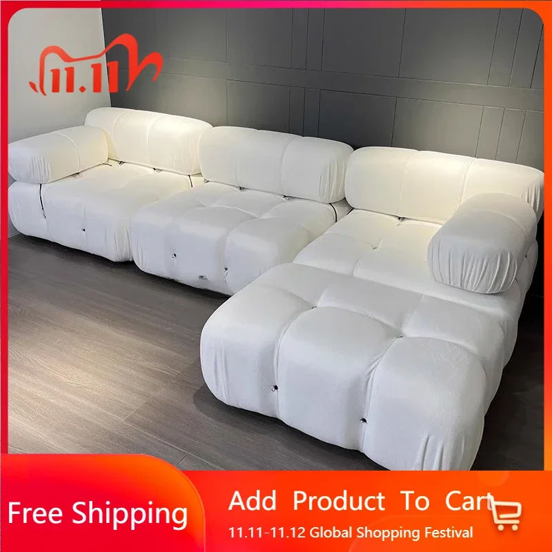 

Luxury Living Room Sofas Sectional Designer Show Lazy Accent Modular Couch Compressed Boneless Replica Muebles Trendy Furniture