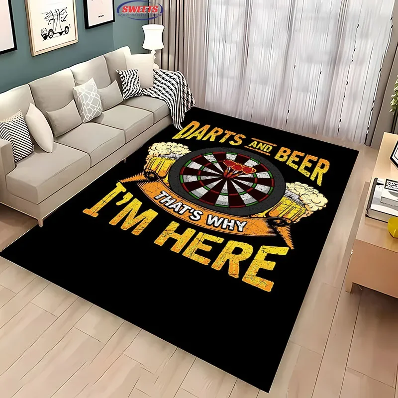 NONE HD Dart Target Teppich Wohnzimmer Schlafzimmer Flur Lange Streifen Alfombra Anti-rutsch Weichen Teppich Sofa Fußmatte Wohnkultur matte Geschenk 5