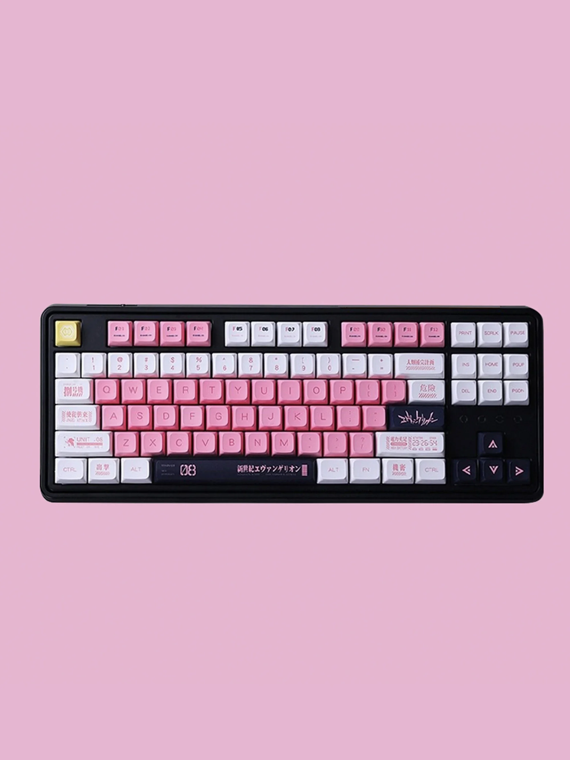 Mechanical keyboard keycaps pbt sublimation xda height eight machine creative theme 68 75 87 98 108 keys