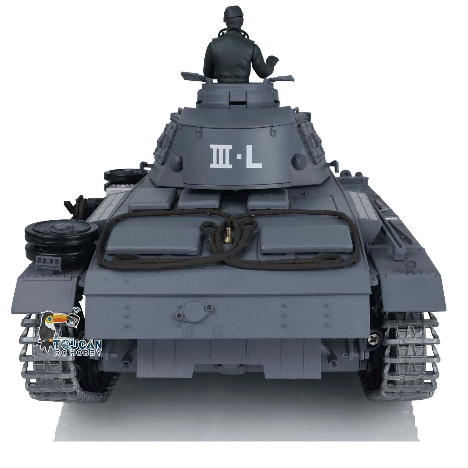 Spielzeug im Maßstab 1/16 heng long 7,0 verbesserter Panzer iii l rtr rc Tank 360 w/° Revolver rc Panzer für Jungen TH17343-SMT4