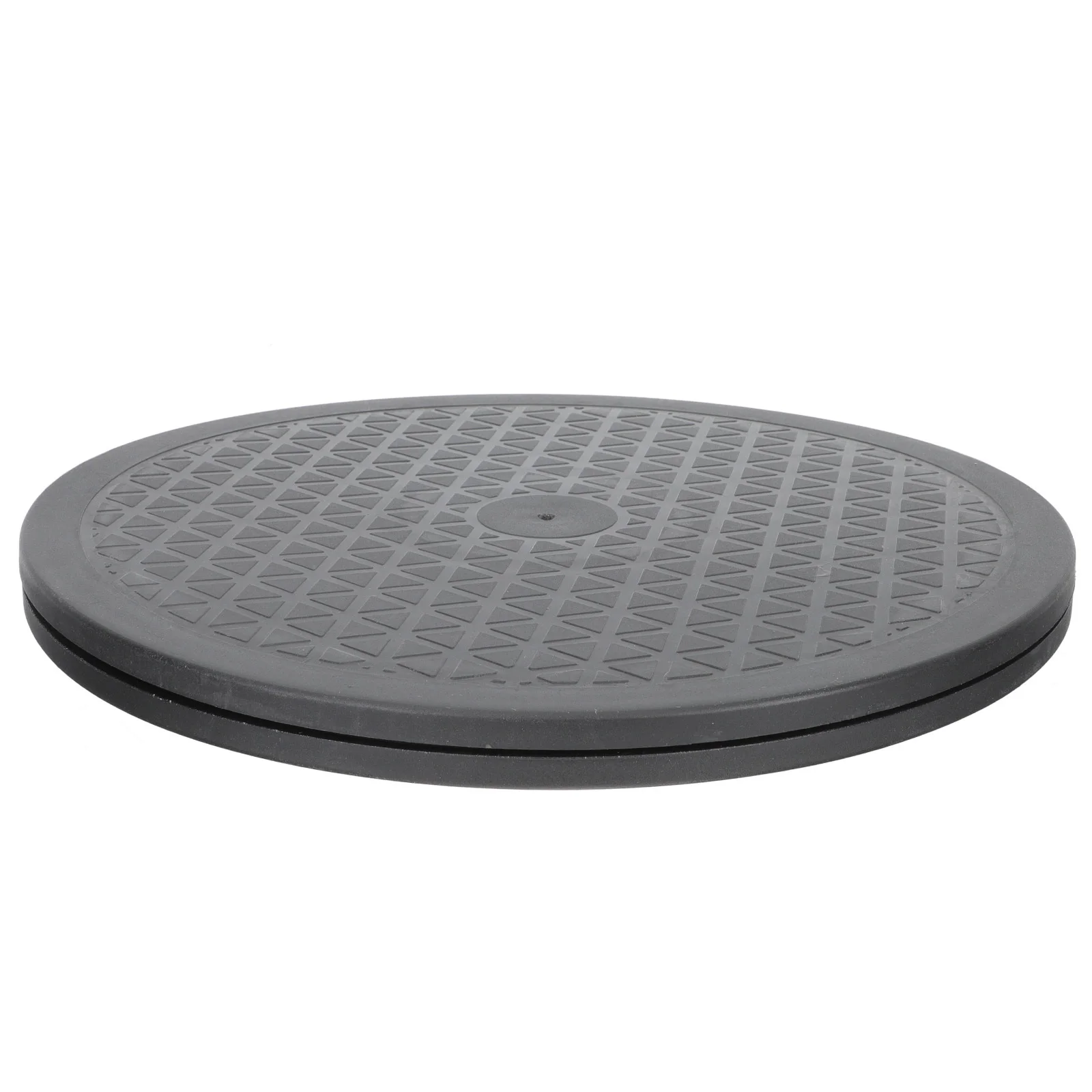 

ABS Round Rotating Turntable 360 Degree Swivel Tray Easy to Clean and Set Up for Kitchen Cabinet Organizer